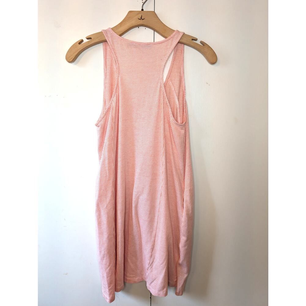 Doe & Rae Pink & White Pattern Button Dress - Picture 2 of 7